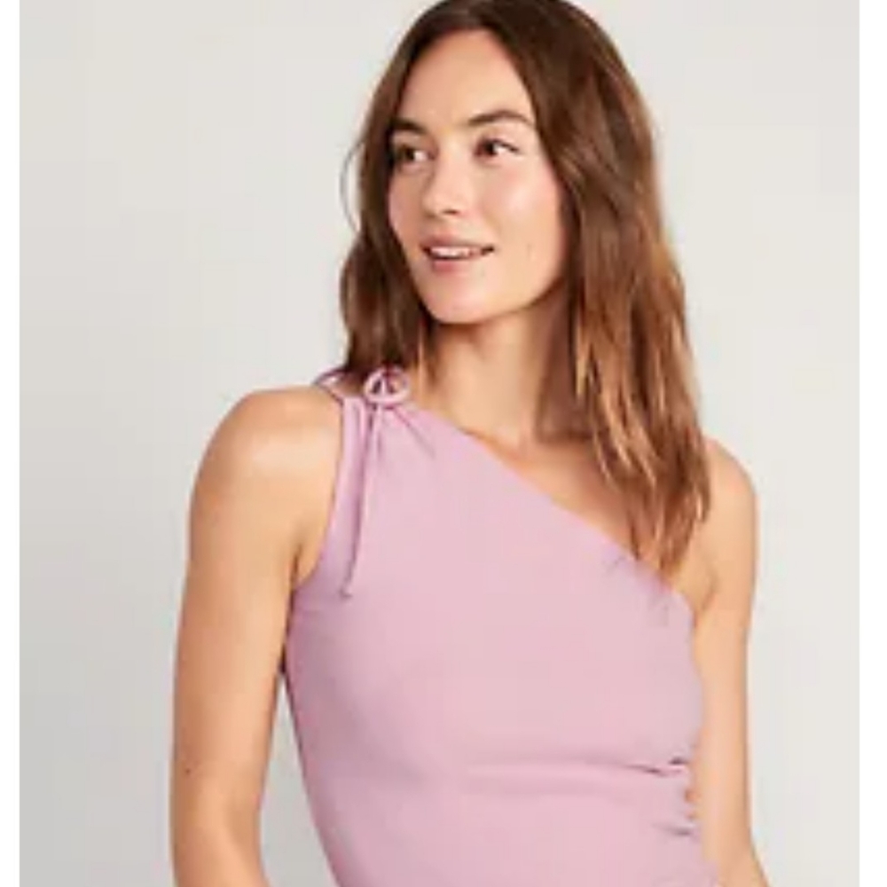 Old Navy one shoulder top